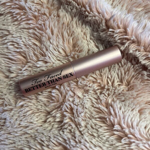 Women's Too Faced Better Than Sex Mascara Travel Size Rose Gold Black
